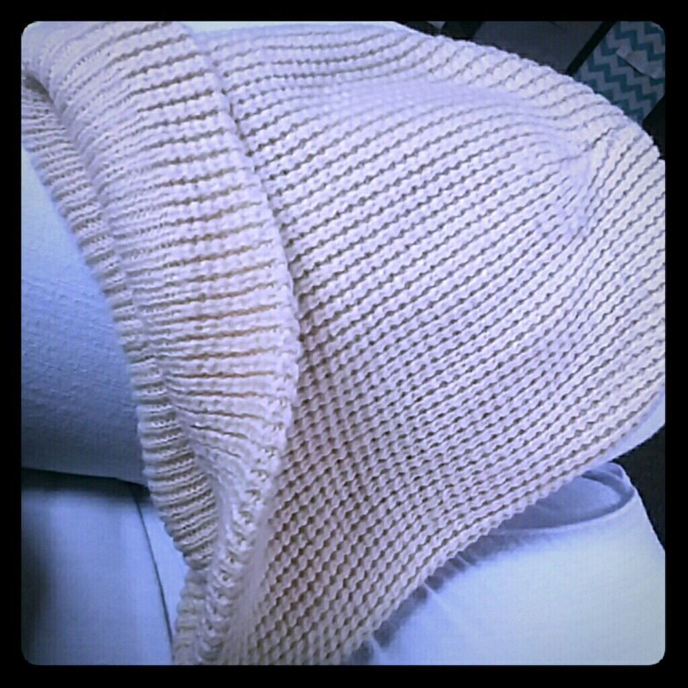 Women's White Beanie